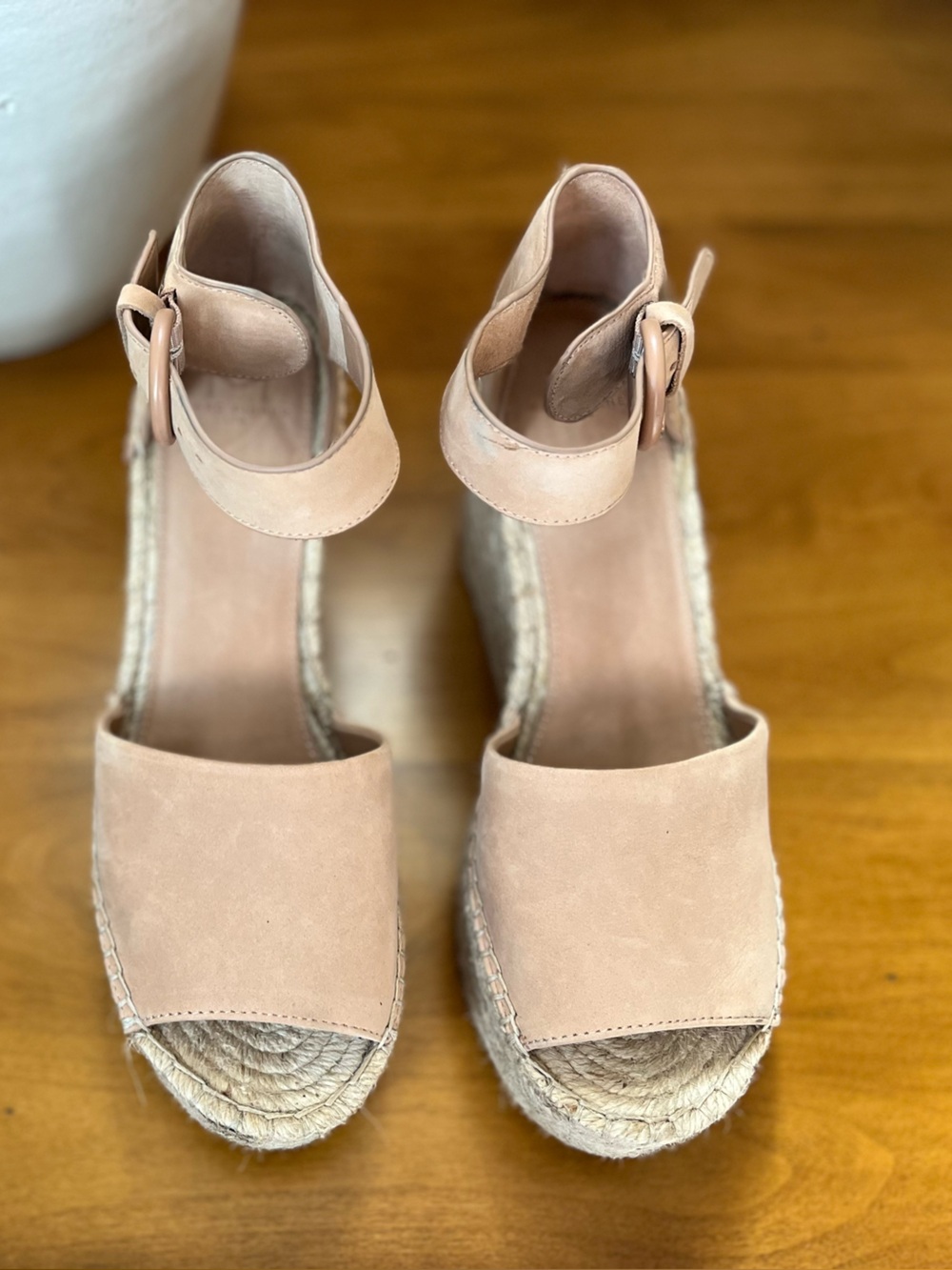 Marc Fisher Alida Espadrille
Platform Wedge ~ Blush